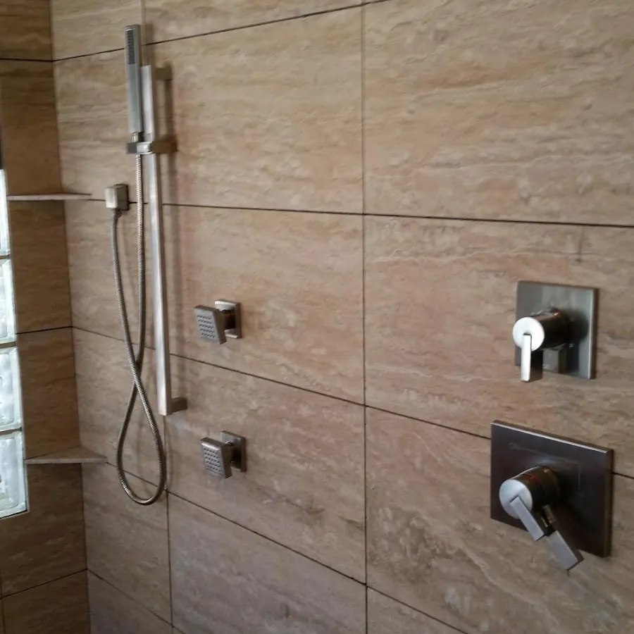 Shower fixture installation for Frozen Pipe Repair in Forest City